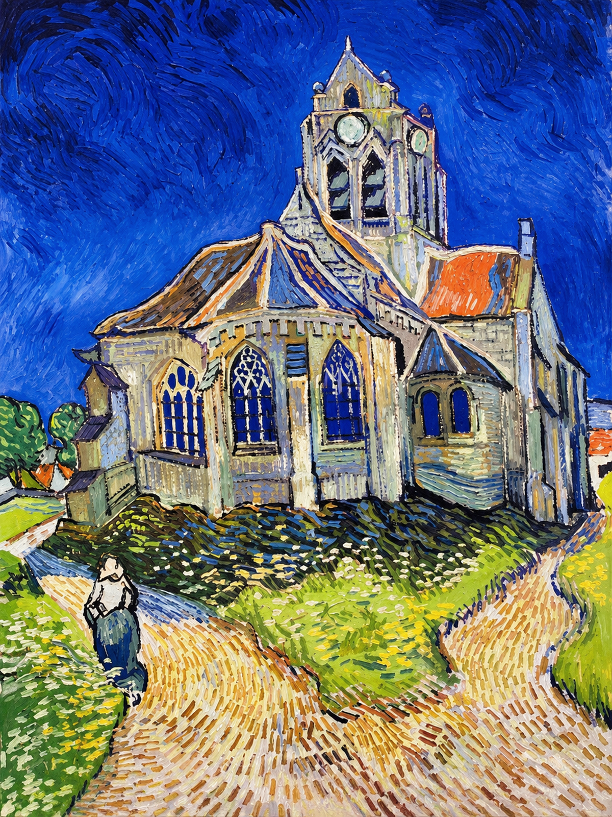 The Church at Auvers