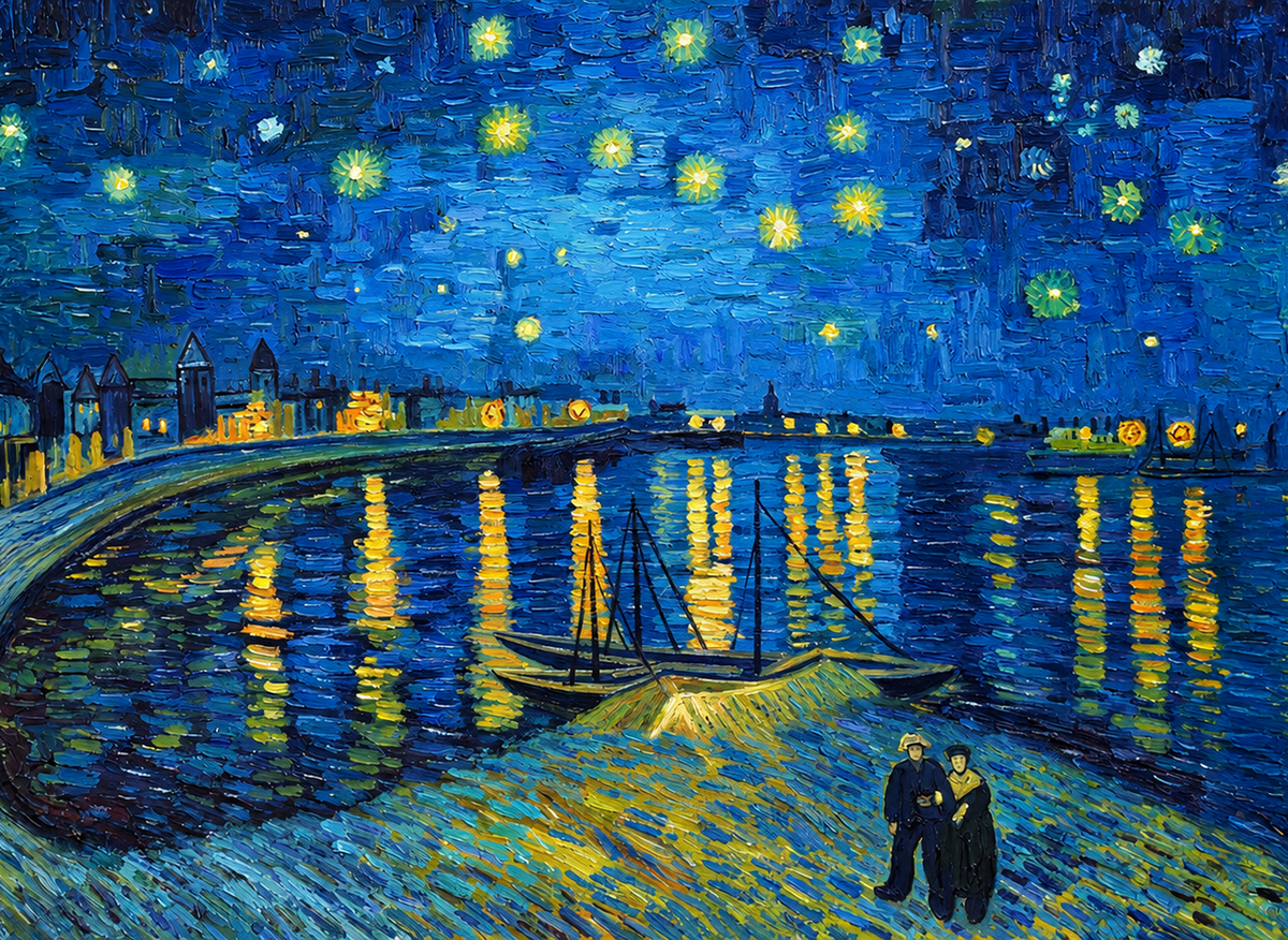 Starry Night Over the Rhône