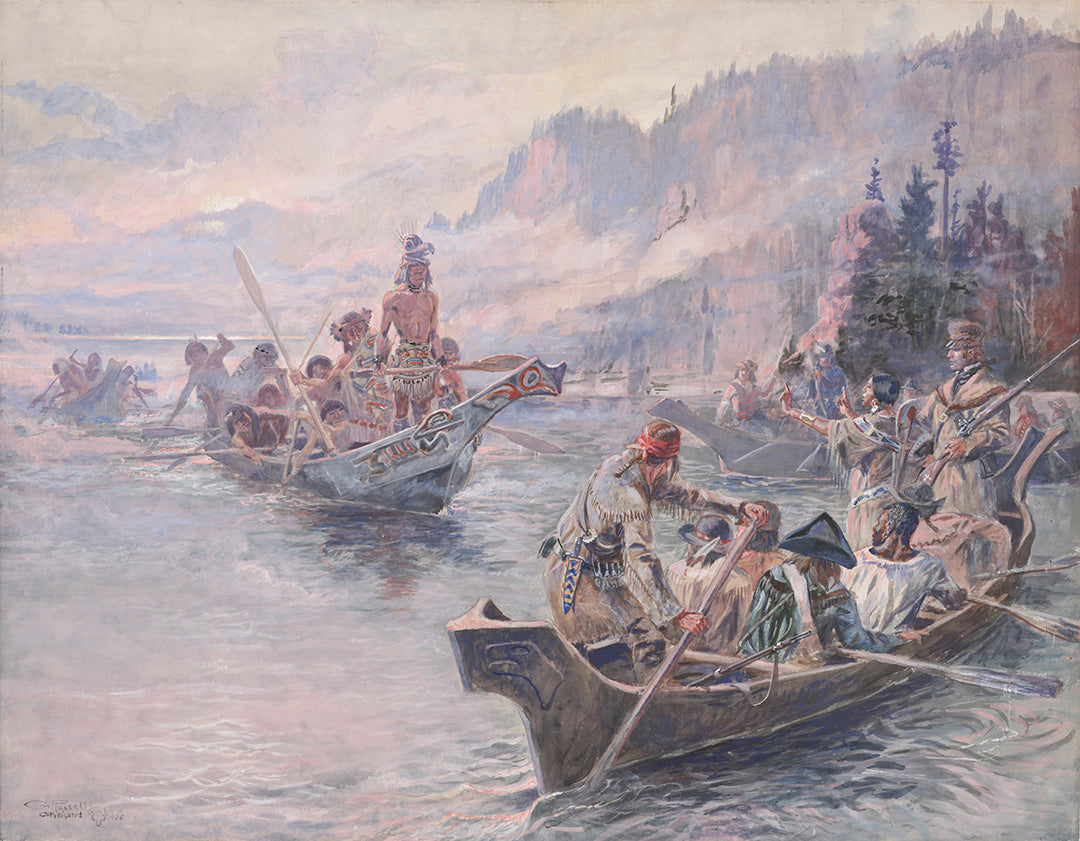 Lewis and Clark on the Lower Columbia