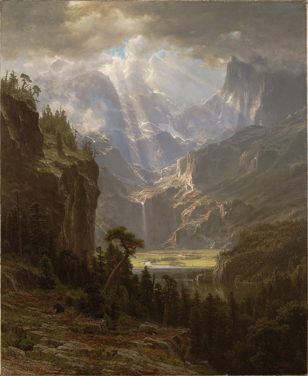 The Rocky Mountains, Lander's Peak