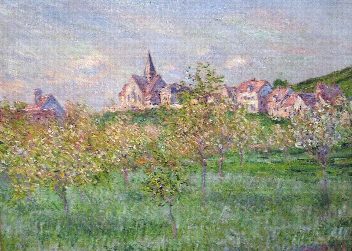 Spring in Giverny, Afternoon Effect