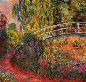The Water-Lily Pond, Water Irises
